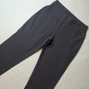 Eileen Fisher Women's Size PM Slim Leg Stretch Crepe Pant Gray